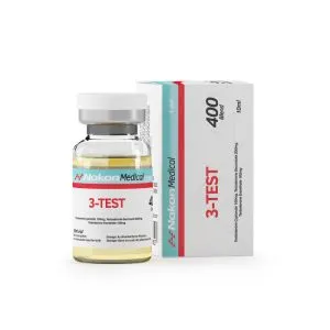 Nakon Medical 3-Test 400 Blend — three-ester testosterone blend 400 mg/ml 10 ml vial