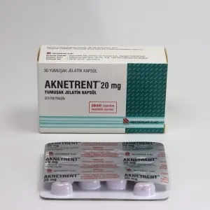 RECORDATI ILAC Aknetrent — isotretinoin 20mg, 30 caps (Turkey)