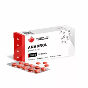 Gomeisa Labs Anadrol 25mg — oral oxymetholone tablets, 50-tab pack