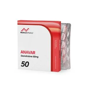 Nakon Medical Anavar 50 — oral oxandrolone (Anavar) tablets, 50-tab pack