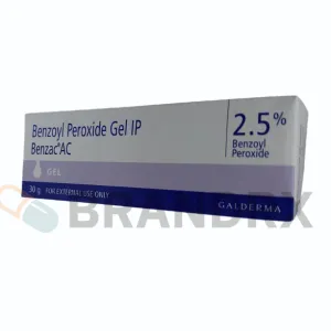 Benzac AC Gel 2.5% — benzoyl peroxide 2.5% topical acne gel by Galderma