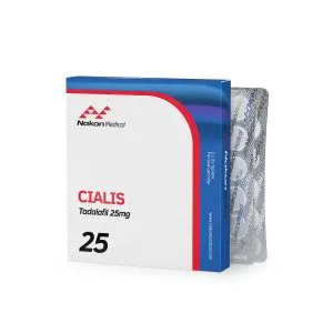 Nakon Medical Cialis 25 — tadalafil 25 mg tablets, 50-tab pack