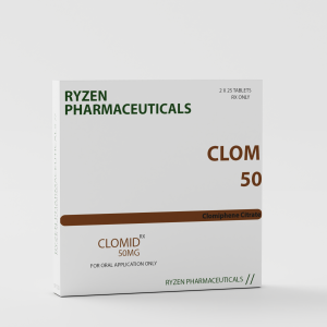 Ryzen Clomid 50mg — clomiphene citrate 50 mg, 50 tablets (US)