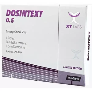 XT Labs DOSTINEXT — cabergoline 0.5mg, 4 tablets