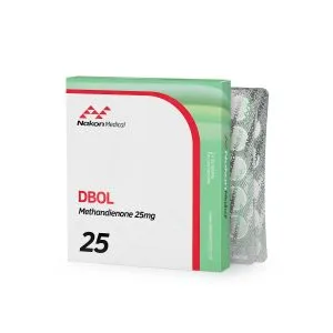 Nakon Medical Dbol 25 — oral metandienone (Dianabol) tablets, 50-tab pack