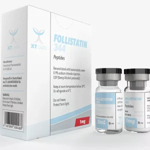 XT Labs Follistatin 344 1 mg — recombinant follistatin research vial