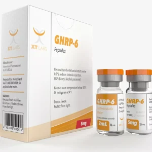 XT Labs GHRP-6 5 mg — growth-hormone secretagogue research vial