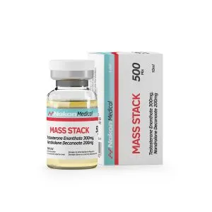 Nakon Medical Mass Stack 500 Mix — testosterone enanthate and nandrolone decanoate blend 10 ml vial