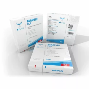 XT Labs PARAPLEX 76.5 — trenbolone hexahydrobenzylcarbonate 76.5 mg/ml 5 x 1 ml ampoules