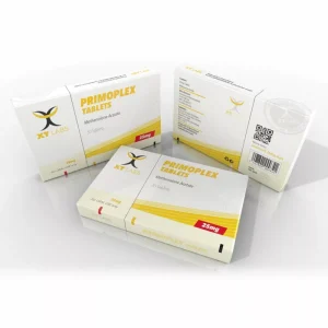XT Labs Primoplex 25 — oral methenolone acetate tablets, 30-tab pack