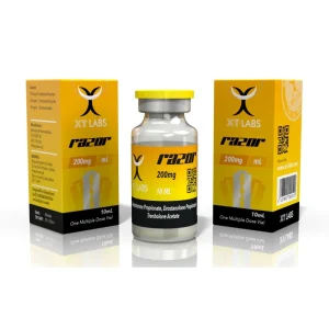 XT Labs RAZOR 200 — testosterone, drostanolone and trenbolone blend 200 mg/ml 10 ml vial