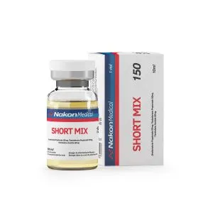 Nakon Medical Short Mix 150 — testosterone, trenbolone and drostanolone cut-stack 10 ml vial