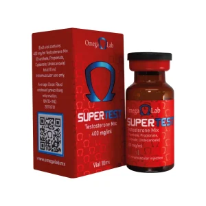 Omega Lab SuperTest 400 — 10ml testosterone blend vial