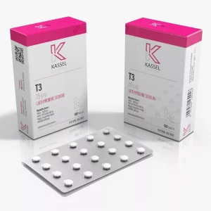 Kassel Pharma T3 — liothyronine sodium 25mcg, 100 tablets
