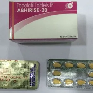 Abhirise 20mg — Hab Pharmaceuticals tadalafil 20mg ED tablet