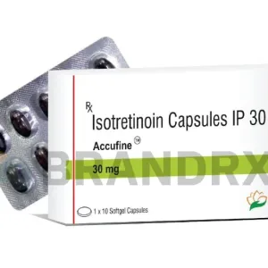 Healing Pharma Accufine 30 mg — isotretinoin 30 mg capsules