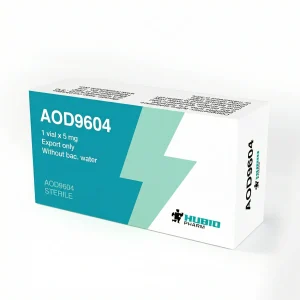 HubioPharm AOD-9604 5 mg — modified growth hormone fragment research vial (USA)