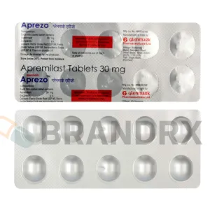 Aprezo 30 mg — Apremilast 30 mg PDE4 inhibitor tablet