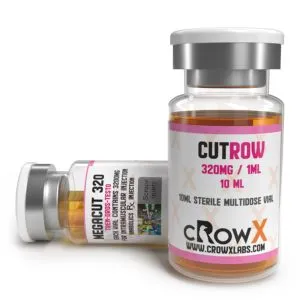 cRowX Labs CUTROW 320 — drostanolone, testosterone and trenbolone acetate blend 10 ml vial