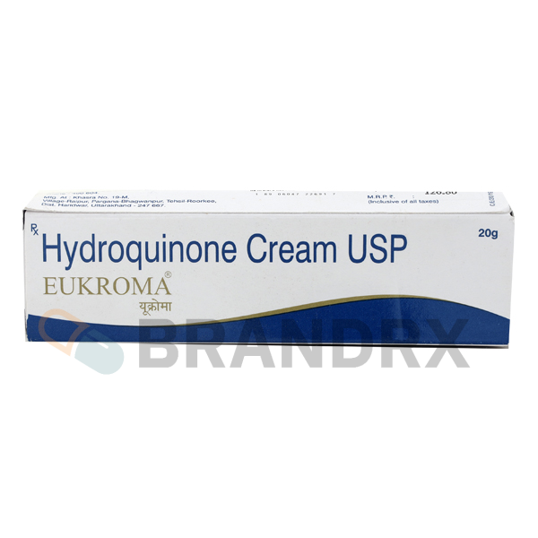 Yash Pharma Eukroma Cream 4% — topical hydroquinone