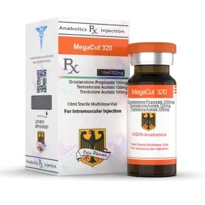 Odin Pharmaceutical MegaCut 320 — drostanolone, testosterone and trenbolone acetate cut blend 320mg/ml 10ml vial