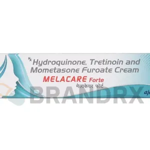 Ajanta Melacare Forte Cream — hydroquinone, tretinoin, mometasone