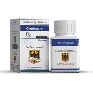 Odin Pharmaceutical Clenbuterol 20mcg — 50 oral tablets