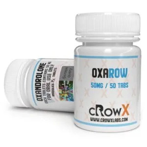cRowX Labs OXAROW 50mg — oral oxandrolone (Anavar) tablets, 50-tab pack
