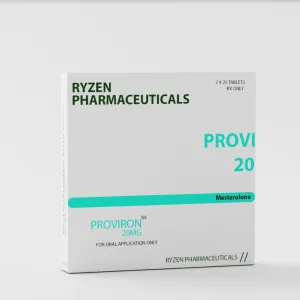 Ryzen Proviron 20mg — mesterolone, 50 tablets