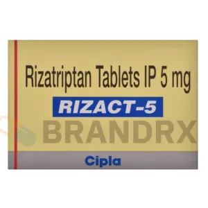 Rizact 5 mg Rizatriptan — 5mg migraine tablets