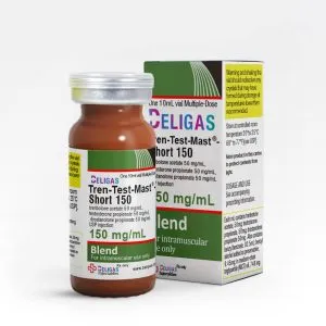 Beligas Tren-Test-Mast-Short 150 — trenbolone, testosterone and drostanolone cut-stack 10 ml vial