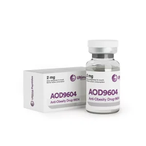 Ultima Pharmaceuticals AOD9604 2 mg — growth hormone fragment research vial