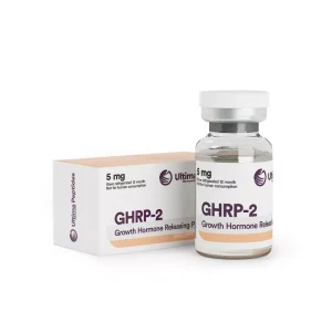 Ultima Pharmaceuticals GHRP-2 5 mg — growth hormone-releasing peptide research vial